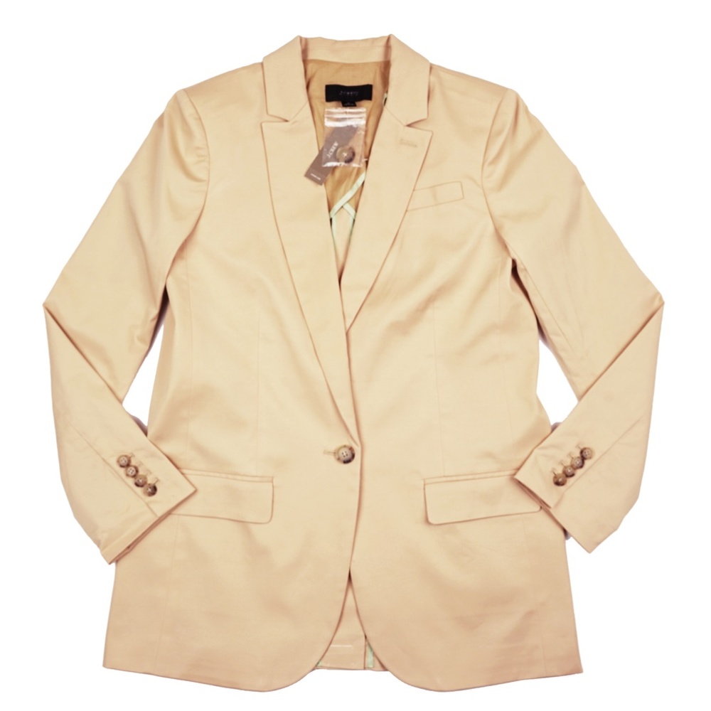 New J.CREW Alfie Blazer in Chino - Dried Wicker - Picture 2 of 3